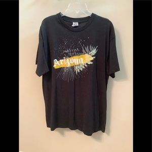 😊Arizona tee, we collect tees in our travels but never wear them. XL